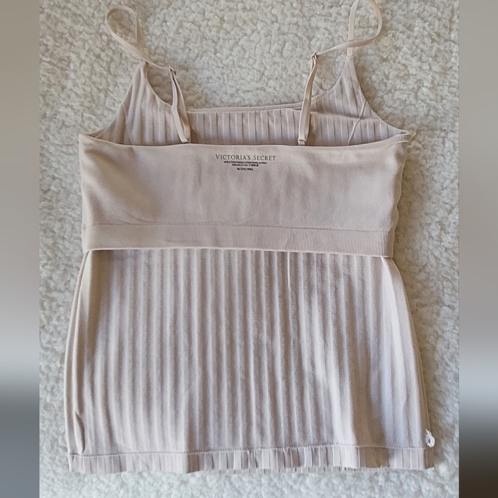 Victoria Secret Blush Ribbed Cami - Picture 5 of 11